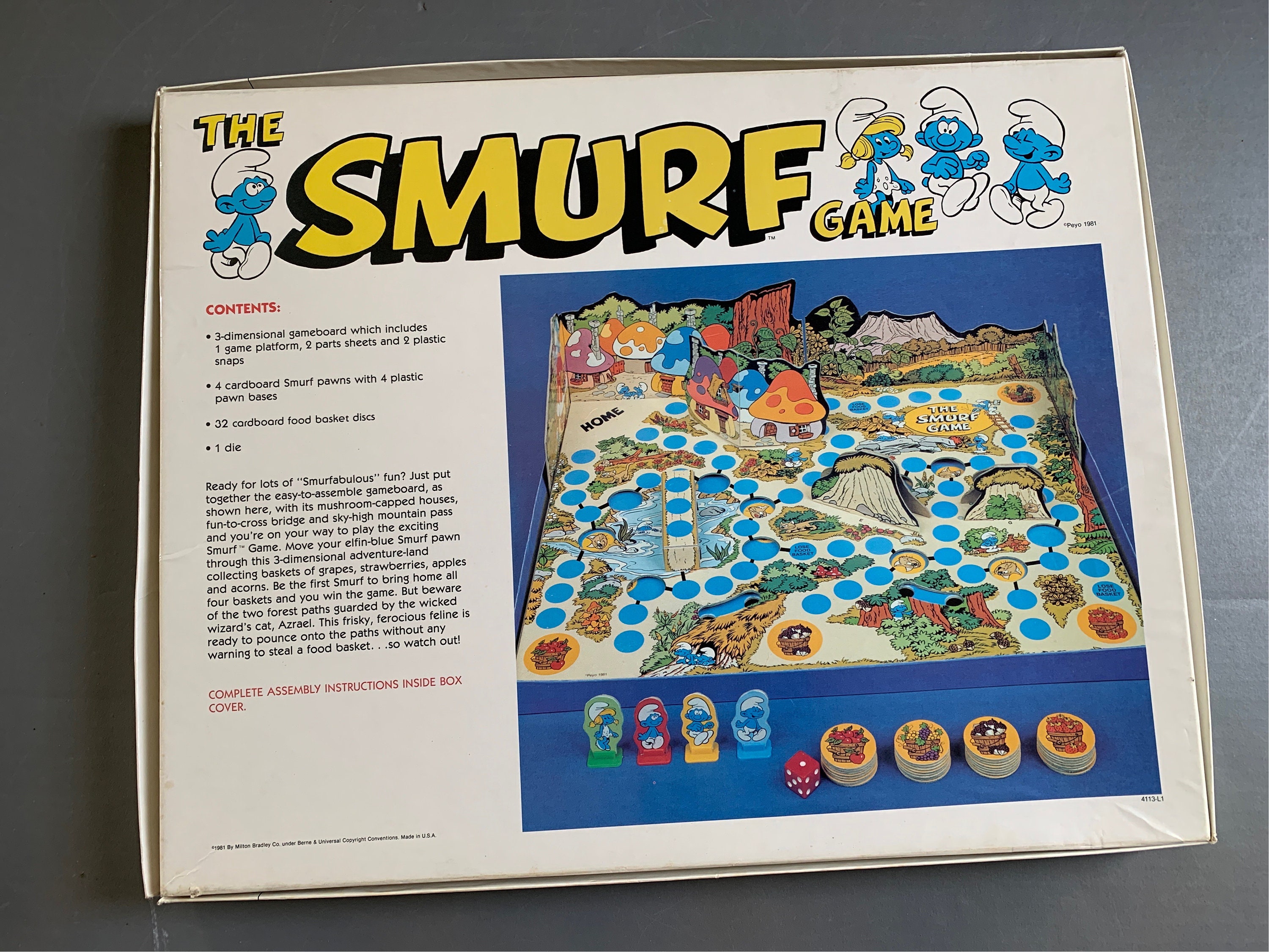 The Smurf Game, Board Game