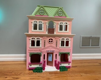 Vintage Fisher Price Loving Family Grand Mansion dollhouse