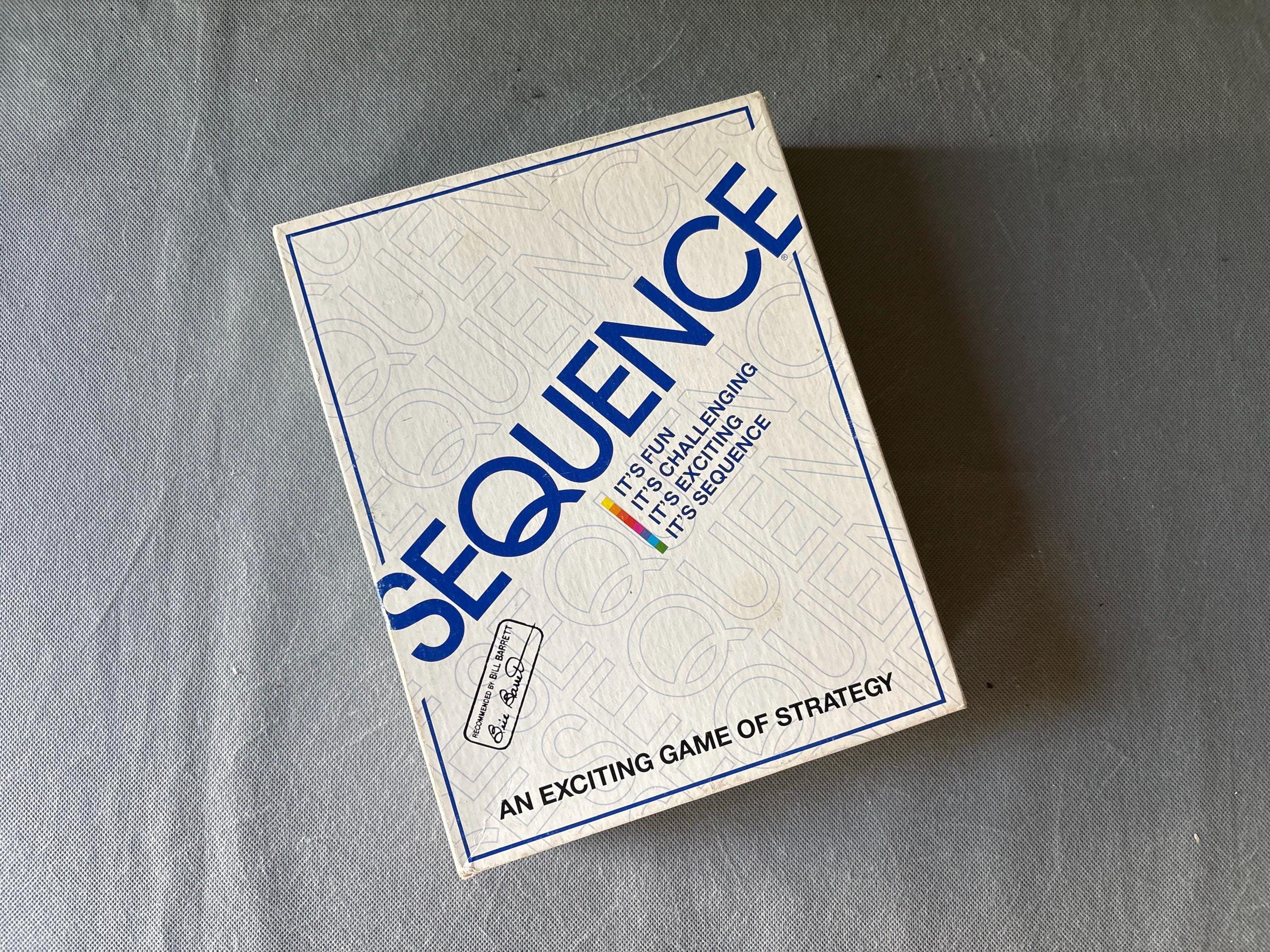 Vintage Sequence Board Game - 1995 Jax Ltd. Edition - Complete