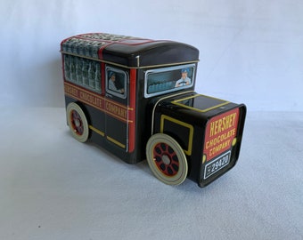 Hershey's Vehicle Series Canister - Number 1, Milk Truck - made in 2000