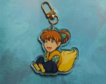 Shippo 3 inch acrylic keychain