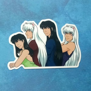 Humans and Demons 3.5 inch vinyl stickers