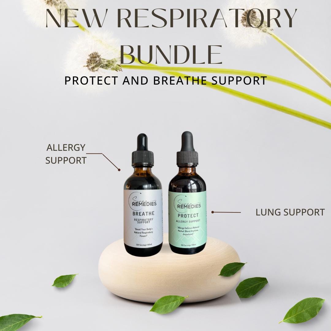 Respiratory Support Tincture: Allergy & Breath Blend - Etsy