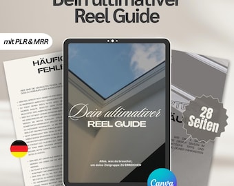 Guía definitiva de Reels para Instagram con PLR|Productos digitales|Productos PLR|Productos con MRR|Alcance de Instagram|Marketing sin rostro