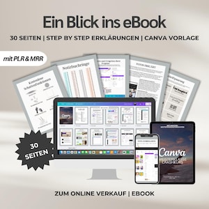 Canva Crash Course for Beginners with PLR | Design for Social Media, Instagram & More | Canva Free + Pro Version | Digital Products image 2
