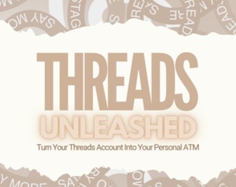 Threads Unleashed MRR|Digital Products|MRR Products|Threads Reach|Passive Income|Master Resell Rights|Target Audience