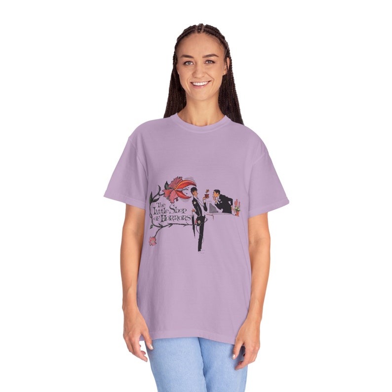 Little Shop Of Horrors T-Shirt: Vintage 1960 Movie Poster Design image 9