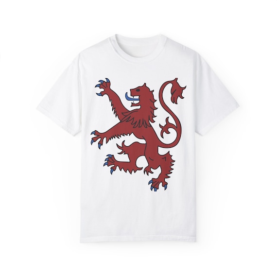 Scottish Lion Rampant T-Shirt: Royal Banner Design