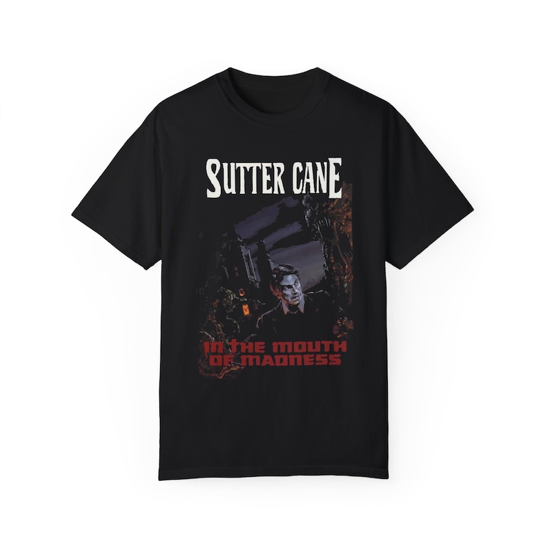 In The Mouth Of Madness T-Shirt: Sutter Cane Horror Movie Tee image 1