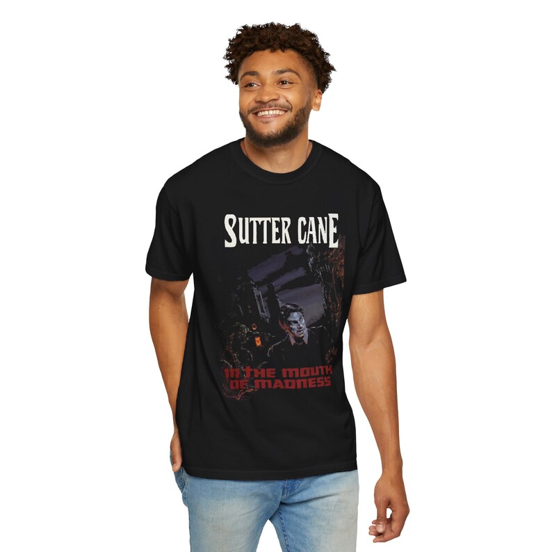 In The Mouth Of Madness T-Shirt: Sutter Cane Horror Movie Tee image 5