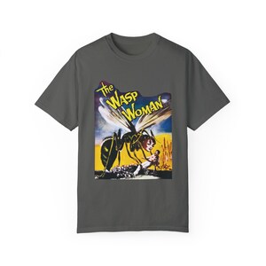 The Wasp Woman T-Shirt: Vintage Sci-Fi Horror Movie Poster image 3
