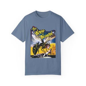 The Wasp Woman T-Shirt: Vintage Sci-Fi Horror Movie Poster image 5
