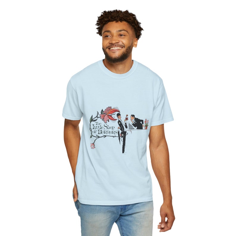 Little Shop Of Horrors T-Shirt: Vintage 1960 Movie Poster Design image 8