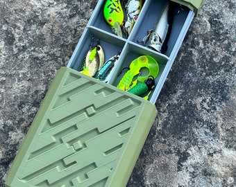 Pocket Tacklebox |  EDC Mini Fishing Kit | Travel Fishing Organizer | Personalized Gift for Fishermen