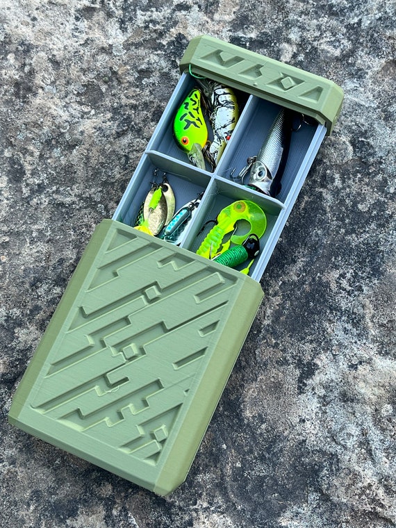 Pocket Tacklebox |  EDC Mini Fishing Kit | Travel Fishing Organizer | Personalized Gift for Fishermen