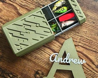Pocket Tackle Box & Name Magnet - Personalized