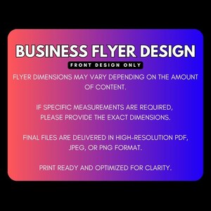 Business Flyer Design