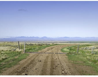 Open Road (MP 3), 5 Card Photo Greeting Card Pack, 5x7 Montana Photographs scenery landscape print