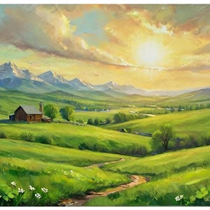 Carte pour la Saint-Patrick 7 x 5 pouces, sans texte (STP4NT) - Carte exclusive pour la Saint-Patrick avec enveloppe, vierge à l'intérieur, fabriquée dans le Montana