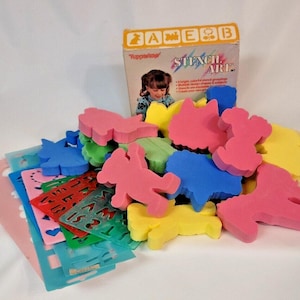 Plantillas para niños Tupperware Esponja Varios Números Letras Otros