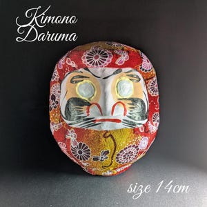 Japanese Kimono Daruma Doll