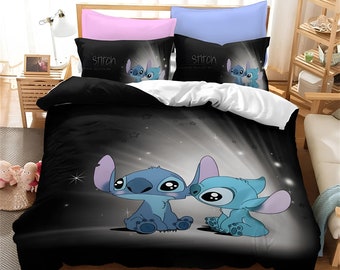 Lilo & Stitch Bedding Set: Custom Printed Duvet Cover