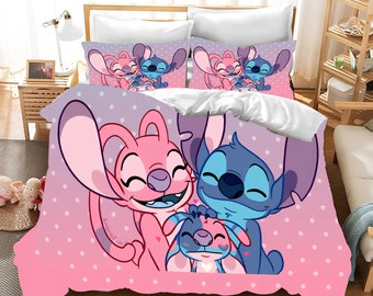 Lilo & Stitch Duvet Cover Set: Custom Printed Bedding