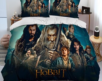 Der Hobbit Bettwäsche-Set, Polyester-Bettwäsche, Benutzerdefiniertes Filmthema