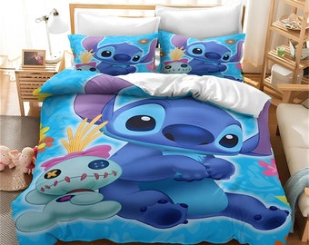 Lilo & Stitch Duvet Cover Set: Custom Printed Bedding