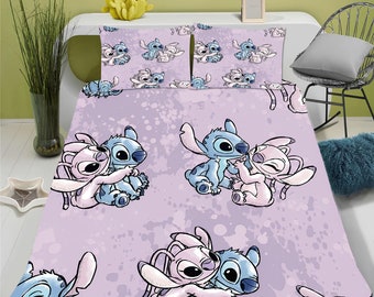 Lilo & Stitch Duvet Cover Set: Custom Printed Bedding