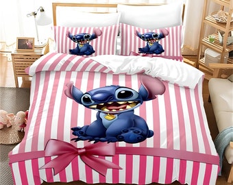 Lilo & Stitch Duvet Cover Set: Custom Printed Bedding