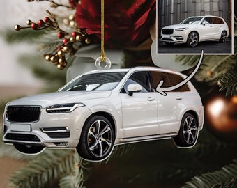 Personalized First Car Gift, Custom Car Photo Ornament, First Car Ornament, Custom Photo Ornament, Customized Dad Gift, Husband Gift