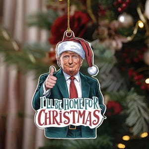 Trump Christmas Ornament, Patriotic Ornament, Republican Ornament, Patriotic Christmas Ornament, Trump Supporter Gifts, Christmas Gifts