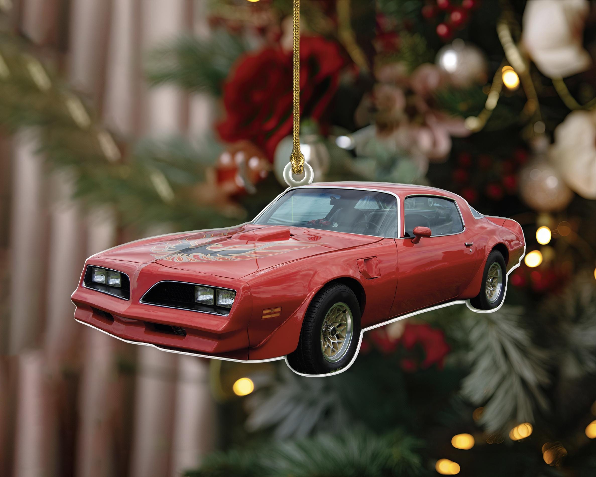 Custom Car Photo Ornament, Personalized Christmas Ornament, Car Picture Ornament, Car Lover Ornament, Gifts for Dad, Husband Christmas Gift
