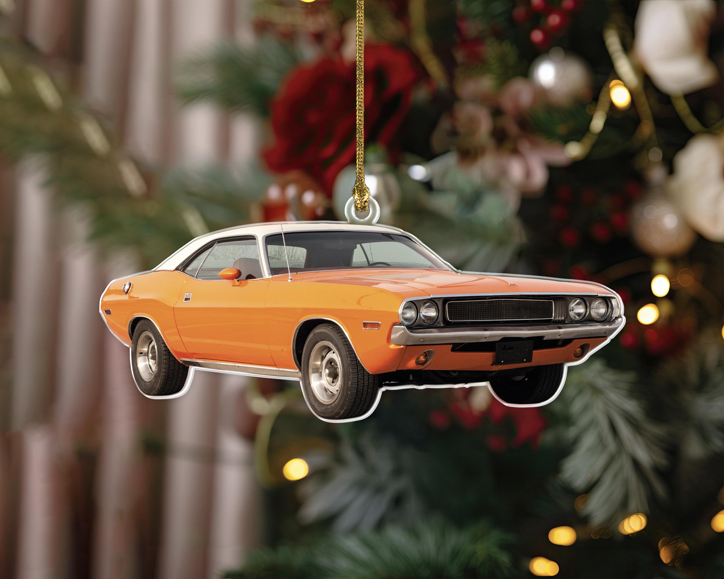 Personalized Car Ornament, Car Photo Ornament, Christmas Ornament, Custom Photo Ornament, Customized Dad Gift, Husband Christmas Gift