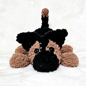 German Shepherd Crochet Plush