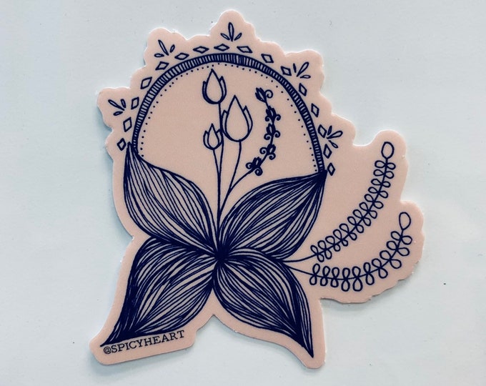 BLOOM sticker