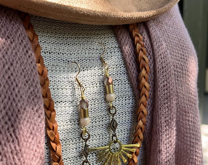 MONSERRAT XS sunshine brass dangle