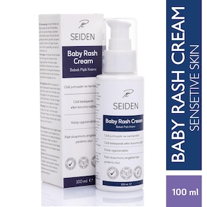 Vegan Baby Diaper Rash Vegan Cream Natural Organic Soothing Relief for Sensitive Skin Calendula Chamomile BY SEIDEN