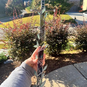 Elven Sword Stained Glass Pattern