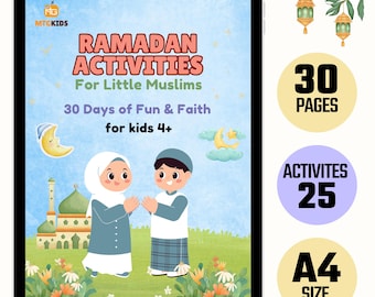 Ramadan Activity Book for Little Muslims (Ages 4-8)