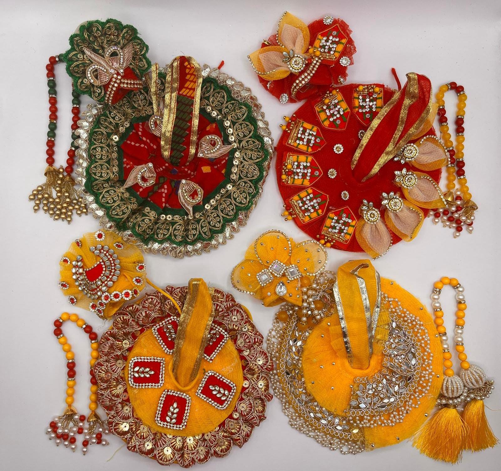 Krishna Ji Poshak - Etsy