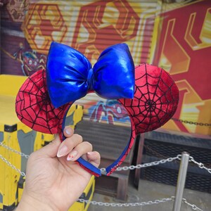Spider-man inspired ears