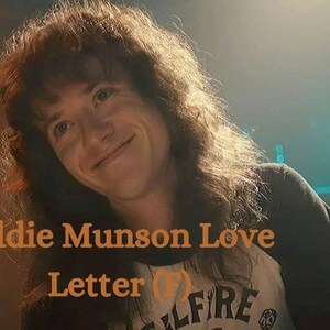 Carta de amor de Eddie Munson - Sweetheart (F)