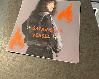 Satan's Li'l Vessel sticker