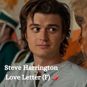 Steve Harrington Liebesbrief (F) **NC-17**