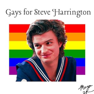 Gays for Steve Harrington Sticker