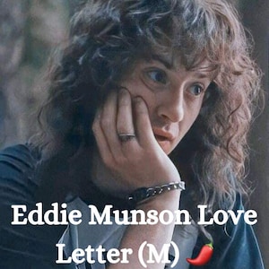 Carta de amor de Eddie Munson (M) **NC-17**