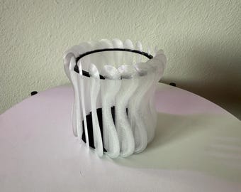 Maceta de orquídea turbina