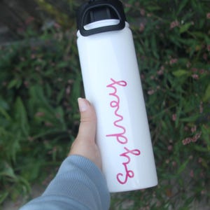 Personalized Island Insulated Bottle 22 oz Beach Island Theme, Leak Free, Bachelorette, Themed Gift,